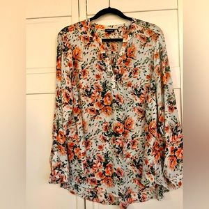 Torrid floral blouse